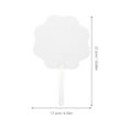 thumbnail image 3 of KAKOWELY 5 abanicos de graduación para sublimación en blanco: paleta 2025, abanicos de mano con forma de flor para manualidades, marcos de fotos, clases, fiestas, recuerdos conmemorativos, bodas., 3 of 4