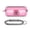Transparent pink, variant on CIYISON Scratchproof Skin Washable Cover Housing Case Headphone Sleeve Shell for WF-C510