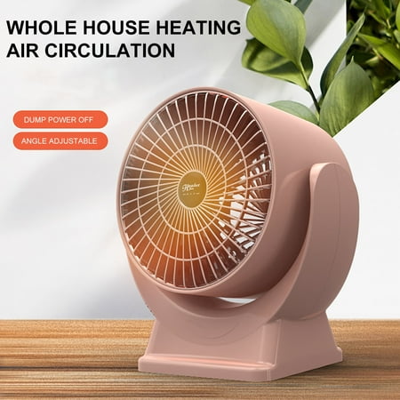 

Heater for Bedroom Portable Mini Electric Heaters Space Air Warmer Fan Blower Radiator Heating for Winter