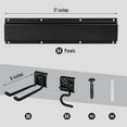 thumbnail image 5 of Garage Garden Tool Storage Rack Organizer Wall Mount, Yard Shovel Rack Holder Organization, Heavy-Duty Extra Width Panels for Hanging Landscaping Equipment, 5 of 7