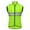 Green, variant on Lightweight Windproof Cycling Vest with 4-Way Stretch Fabric and Reflective Details for Men, Black, Size XXXL/4XL, 1 Pack