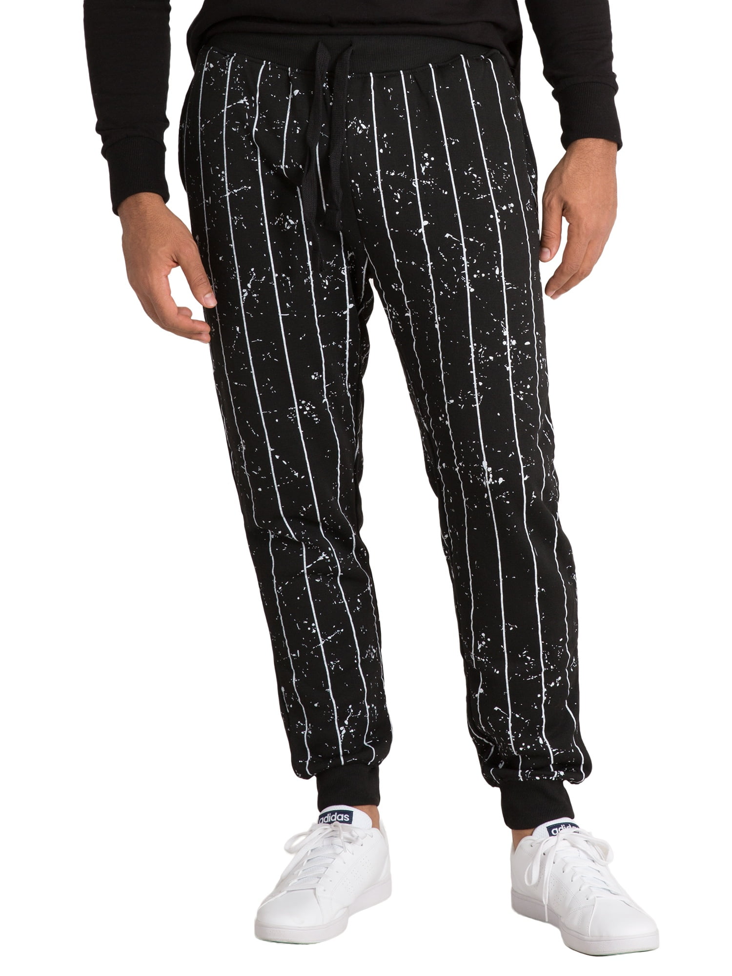 pinstripe jogger