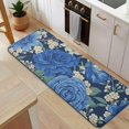 thumbnail image 5 of Pioneer Flower Floral Print Pattern Kitchen Rug Mat,Kitchen Runner Rugs Non Skid Washable,Decorative Kitchen Floor Mats for Kitchen,Sink,Laundry,17"x47.2", 5 of 7