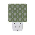 thumbnail image 2 of St Patricks Day Seamless Clovers LED Night Light Sensor Lamp Plug-in Adjustable Brightness 2 Pack, 2 of 7