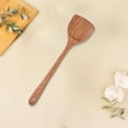 thumbnail image 4 of Wooden Spatula under $5! kkbbma Wooden Kitchen Utensil Set, Non-Stick Pan Safe Spatula Spoon, Natural Wood Cooking Tools for Stirring Flipping, Eco-Friendly Kitchenware, 4 of 6