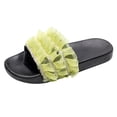 thumbnail image 2 of Moda mujer tobillo correa encaje verano diapositiva sandalias planas chanclas Shose Wmkox8yii  hj789, 2 of 5