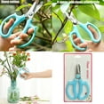 thumbnail image 2 of Heavy Duty Gardening Scissors Sharply Stainless Steel Pruning Shears AntiSlip Grip For Florist And Landscape Use, 2 of 12