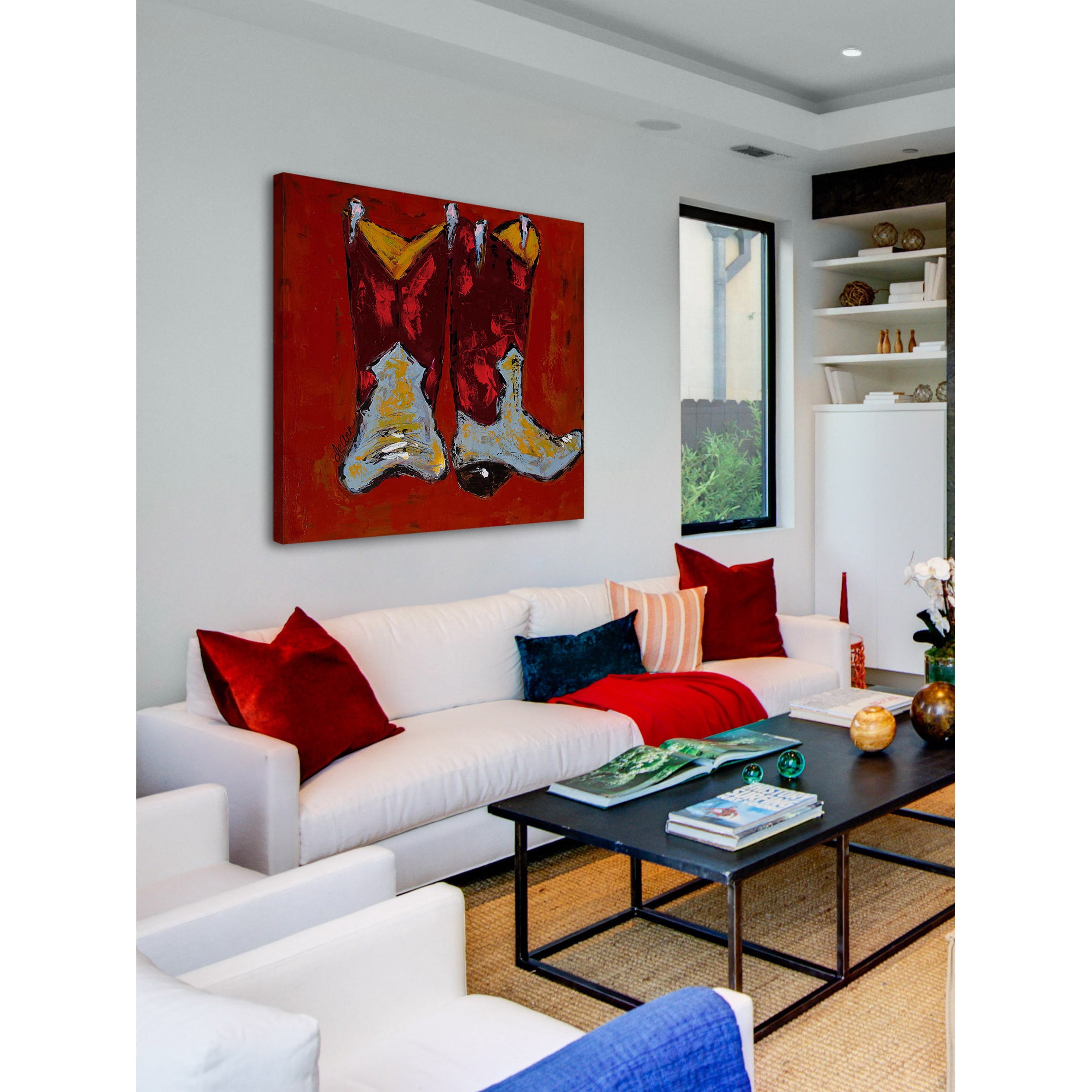Marmont Hill "Kickin It II" Painting Print on Wrapped Canvas