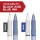 thumbnail image 3 of Sharpie S-Gel Pen, Barril Blanco, Punta Media, 0,7 Mm, Tinta Negra, Paquete De 4, 3 of 5