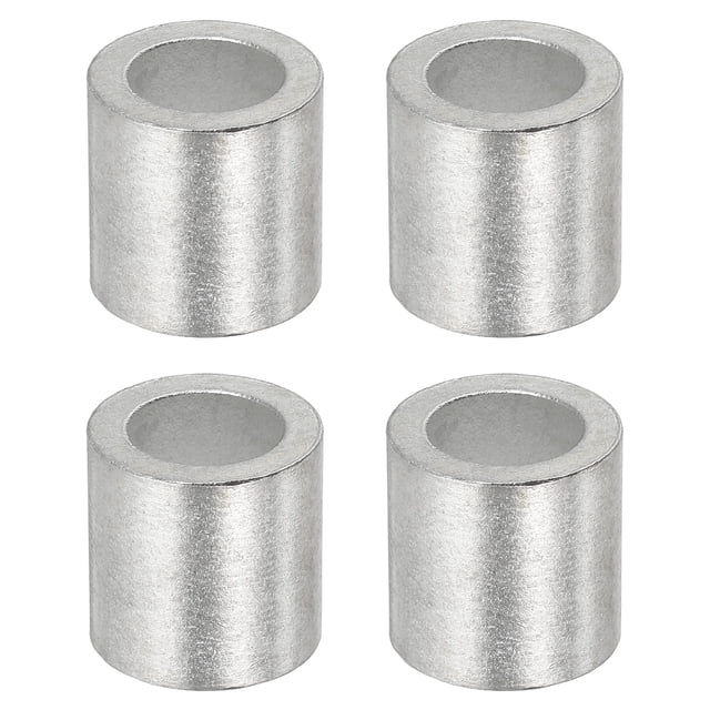 Uxcell Aluminum Crimping Loop Sleeve, Wire Rope Stop Sleeve Round Crimp Ferrules for Wire Rope 1/2"(12mm)