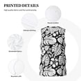 thumbnail image 3 of Naloa Tropical Leaves Basketball Jersey Reversible Men's Mesh Athletic Sports Shirts Training Practice S-4XLMedium, 3 of 6