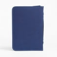 thumbnail image 4 of Bless The Lord Flying Compass Rose Navy Blue Large Faux Leather Bible Cover, 4 of 10