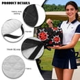 thumbnail image 6 of Uorisanigo Daisy Ladybug Golf Cart Seat Covers with 4 Front Pockets, Universal Golf Cart Seat Towel Blanket Accessories Gift for Men Women Golfer, Fits 2 Seat Golf Cart, Easy to Install, 6 of 7