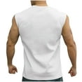 thumbnail image 4 of Samickarr Workout Tank Tops for Men Wide Shoulder Sleeveless Round Neck Pullover Vest Soft Comfort Gym Athletic Shirts Casual Sports Muscle T-Shirts, 4 of 4