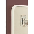 thumbnail image 3 of Kate and Laurel Hutton Transitional Wall Pinboard, 20 x 30, White, Modern Rounded Rectangle Wall Organizer for Use as Cork Board, Vision Board, or Bulletin Board, 3 of 8