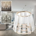 thumbnail image 3 of Nordic Style Crystal Lampshade Chandelier Table Lamp Shades Lamp Accessories, 3 of 8