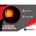 thumbnail image 4 of Plafones Direccionales 54 Leds Bicolor TUNELIGHT-RENOVATIO 2 Piezas Cuadrado LED Ámbar Rojo, 4 of 6