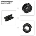 thumbnail image 2 of 1Pc Compound Bow Peep Sight 1/4\" 3/16\" Hole Size Aluminium Hunting Black, 2 of 9