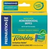 PREPARATION H Totables Hemorrhoidal Wipes with Witch Hazel, 10 Ct (Pack of 6)