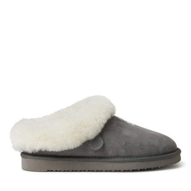 Dearfoams - Fireside by Dearfoams Women's Genuine Shearling Clog ...