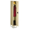 Tennsco Single Tier Locker with Legs, 12w x 18d x 78h, Sand