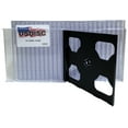 thumbnail image 2 of USDISC CD Jewel Cases Standard 10.4mm, Triple 3 Disc, Black, Pack Of 400, 2 of 3