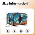 thumbnail image 5 of Goofa Lone Cowboy Desert Scene Print Toaster Cover 4 Slice, Four Slice Bread Machine Cover Quilted Toaster Covers Bread Maker Cover Kitchen Appliance Cover, 5 of 7
