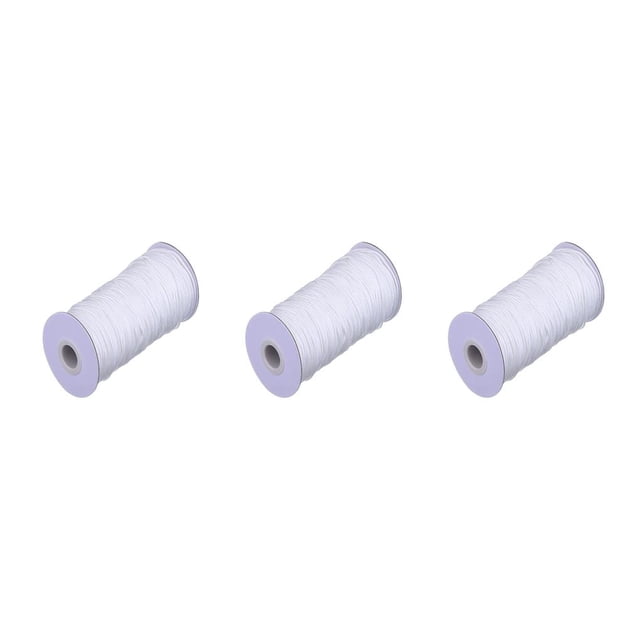 Bewildely Window Blind String White Plastic Flexible Curtain Shaft Pull Rope Weaving Style Multifunctional Roll Wheel for Window-shades Type1 NO1