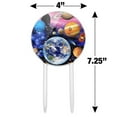 thumbnail image 2 of Acrylic Planets Solar System Earth Nebula Cake Topper Party Decoration for Wedding Anniversary Birthday Graduation, 2 of 7