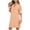 Orange, variant on TaTaai Women's V-Neck Dress Solid Textured Jacquard Elbow-Length Sleeves Loose Fit Flowy A-Line Midi Casual Work Office Spring Summer Knee-Length Half Sleeve Dress Gift