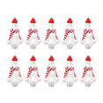 thumbnail image 4 of 10 Piezas Botellas de Jugo Navidad Botellas en Forma de Árbol Contenedor de Bebidas Multifuncional Reutilizable PET con Tapa Hermética Adecuado para Regalo Fiestas Reuniones Familiares, 4 of 9
