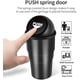 thumbnail image 4 of Vehículo Portavasos Automotriz Bote de Basura Pequeño Mini Contenedor de Basura Bote de Basura para Automóvil Organizador Universal Impermeable A Prueba de Fugas/Negro, 4 of 5