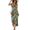 thumbnail image 2 of The ORIGINAL Enchanted Tiki Room Collage Sleeveless Dress Summer Women Clothes Dress for Pregnant Women Dresses, 2 of 9