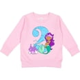 thumbnail image 2 of Inktastic Second Birthday Mermaid Toddler Sweatshirt, 2 of 4
