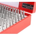 thumbnail image 6 of Accusize 0.061'' to 0.250'' Minus Class Zz Pin Gauge Set, 2'' Overall Length, 190 Pcs/Set, M1(-), 6 of 10