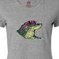 thumbnail image 4 of Inktastic Sunny Gator in Pink Sunglasses Women's T-Shirt, 4 of 5