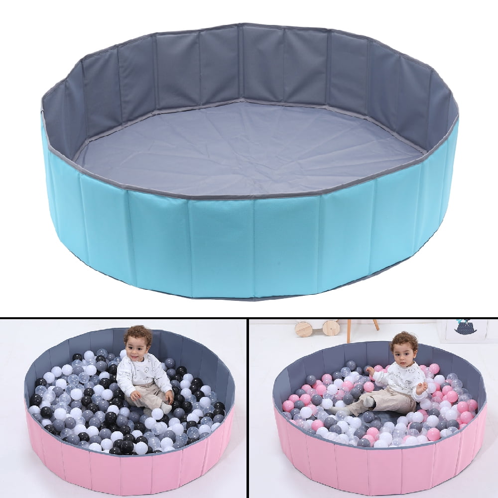 ODOMY Baby Ball Pits Foldable Ball Pool Ocean Ball Pool Toy Washable