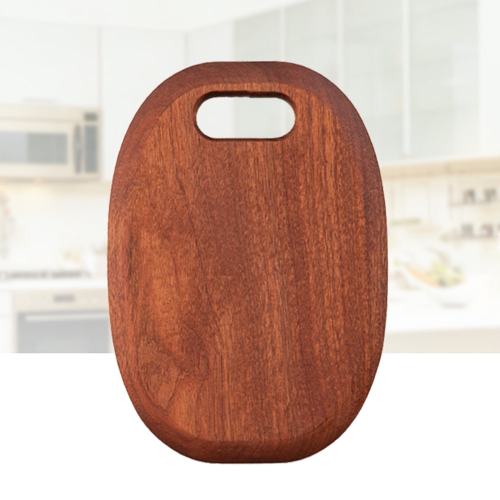 WORGEOUS Brown Synthetic Kitchen Cutting Board, Reversible Chopping Mat with Hanging Hole, Non-Warping