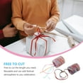 thumbnail image 3 of Luxshiny Durable Raffia Paper Ribbon for Wrapping DIY Use Assorted Color Packing Rope, 3 of 4