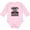 AD-Pink, variant on Inktastic Im Not Just Daddys Little Im a Truckers Daughter Girls Long Sleeve Baby Bodysuit