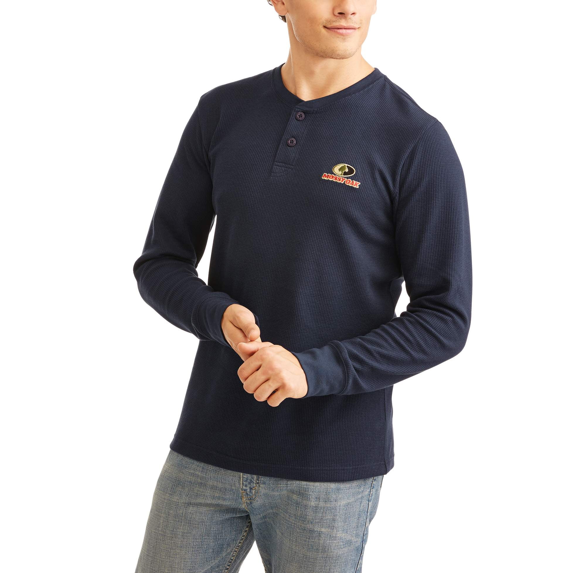 Men's Antimicrobial Thermal Henley 