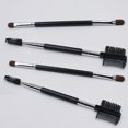 thumbnail image 3 of 3pc Eyebrow Eyelash Comb Makeup Grooming Tools Cosmetic Black, 3 of 8