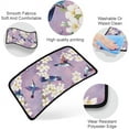 thumbnail image 3 of 1pc Center Console Armrest Cover Pad 12.6x7.5 inch Flower with Hummingbird Neoprene Car Armrest Cushion Waterproof Armrests Seat Box Cover Protector for Universal Cars Vehicles SUVs DIYDIY, 3 of 9