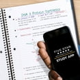 thumbnail image 3 of Five Star Advance 1 Subject College Ruled Notebook Plus Study App, 8.5" x 11", Black, Poly, Spiral, 100 Sheets, 3 of 9