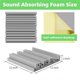 thumbnail image 2 of 6 Pcs Self-Adhesive Acoustic Foam Panels, 2 of 5