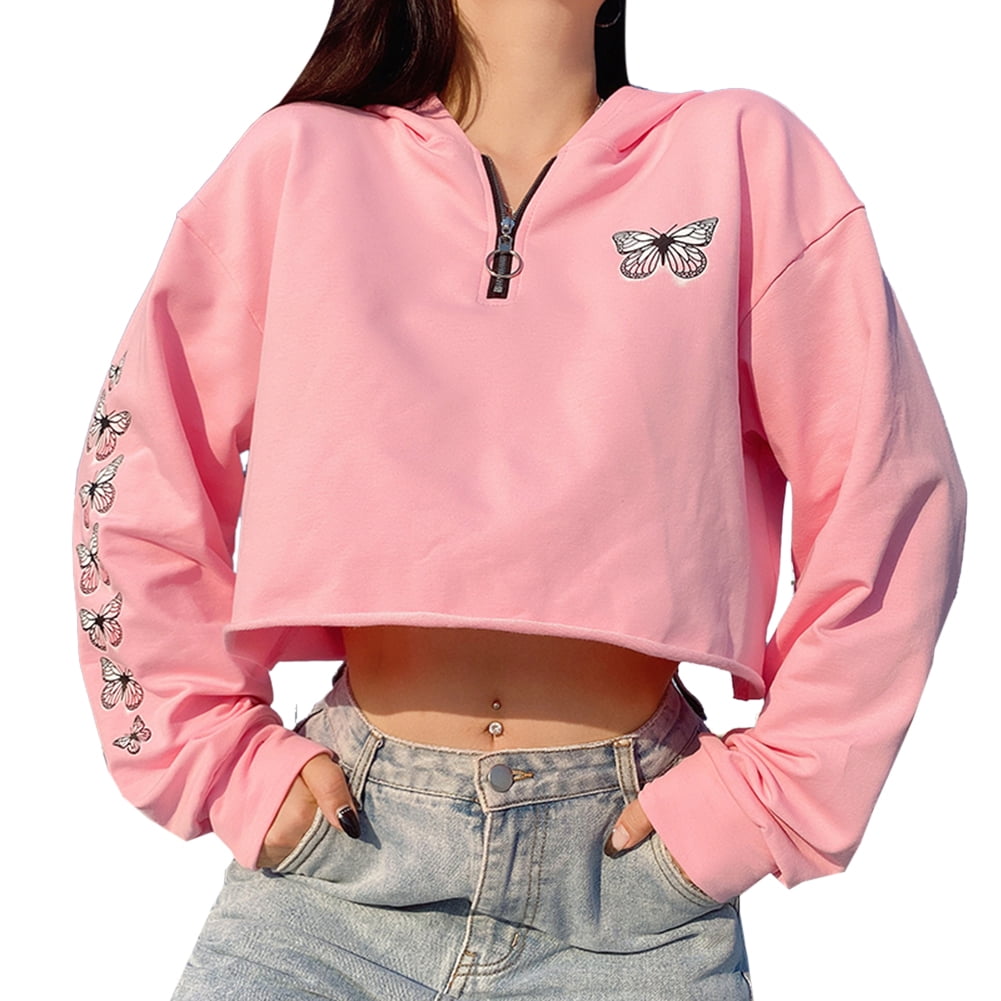 pink sweatshirt women