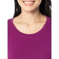 thumbnail image 4 of Fruit of The Loom Women's Boyfriend Top & Jogger Pajama Sleep Set, Sizes S-4X, 4 of 10