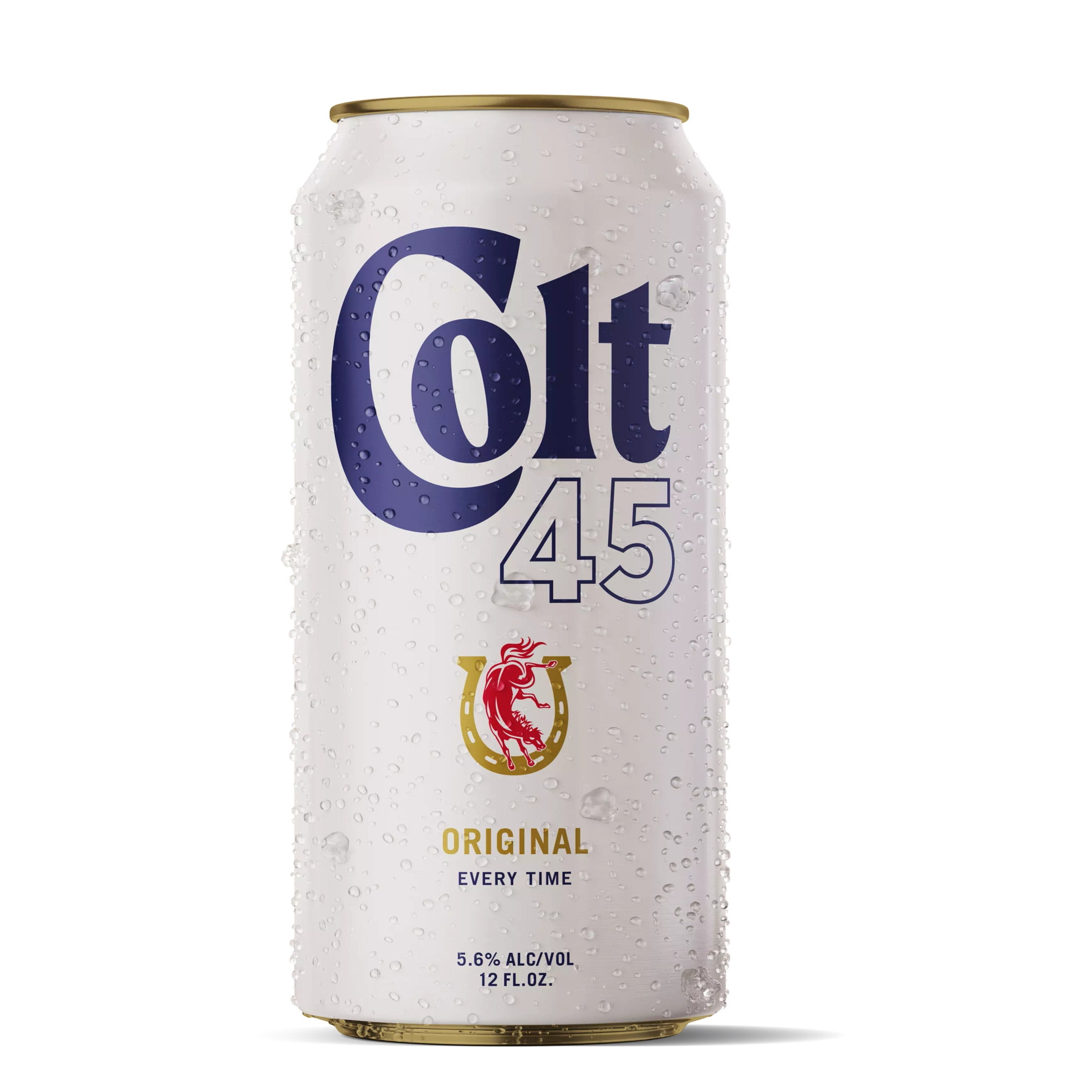 Colt 45 Malt Liquor, Domestic Lager, 12 pack, 12 fl oz Can, 5.6% ABV