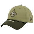 thumbnail image 3 of Men's New Era  Green New Orleans Saints 2025 Salute to Service 39THIRTY Flex Hat, 3 of 5