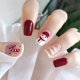 thumbnail image 1 of Uñas postizas navideñas MACHAO 24 piezas Acrílicas Brillantes, 1 of 5